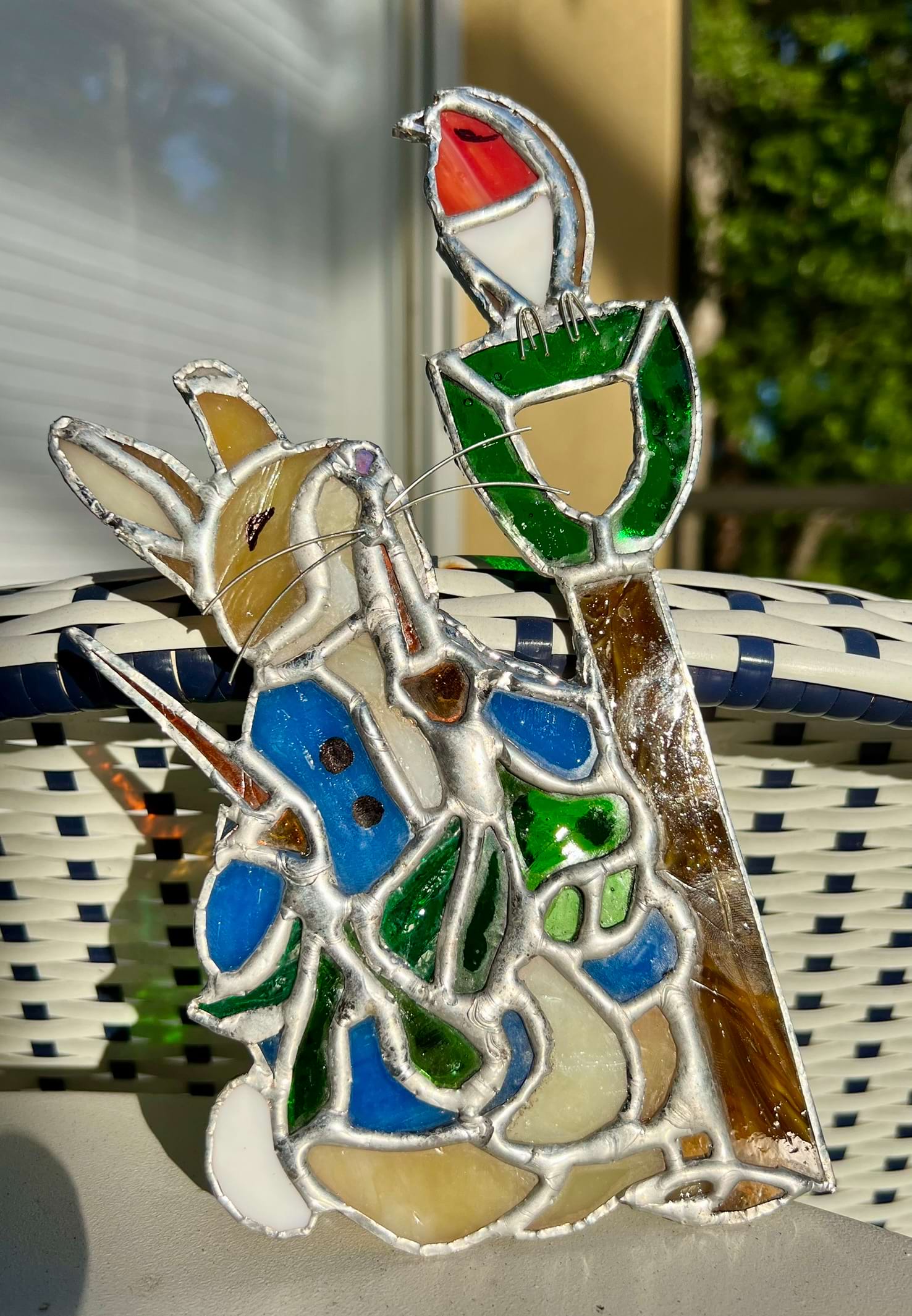 Stained Glass Peter Rabit